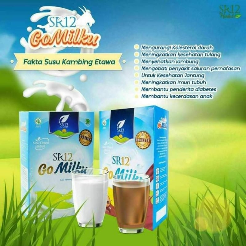 

GO MILKU SR12/SUSU KAMBING ETAWA/SUSU KAMBING BUBUK/MAGH/KOLESTEROL/ASMA