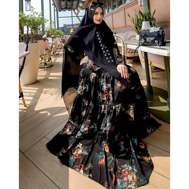GAMIS CAMELA SYARI ORI BY MARIANI FASHION