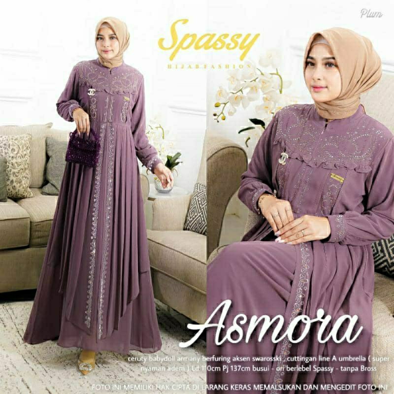 ASMORA MAXY DRESS / NEW FASHION / TERMURAH / TERLARIS / COD BAYAR DITEMPAT / FLASH SALE / POPULER / 