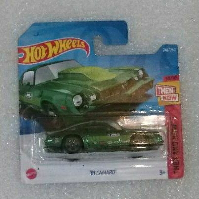 Hot Wheels 81 Camaro Short Card