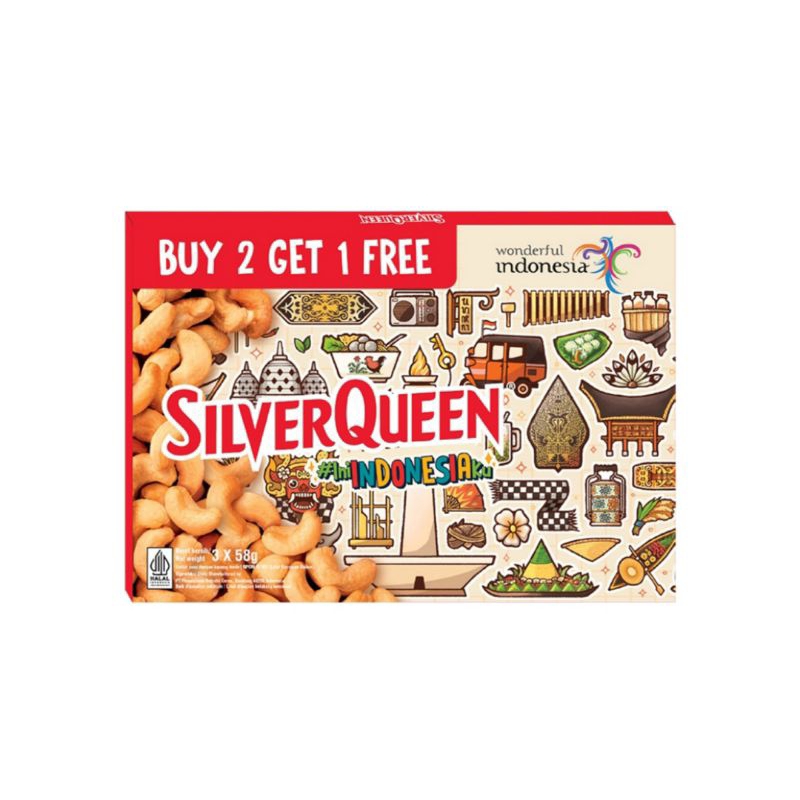 

Silverqueen Spesial Buy 2 Get 1 - 3x58gr