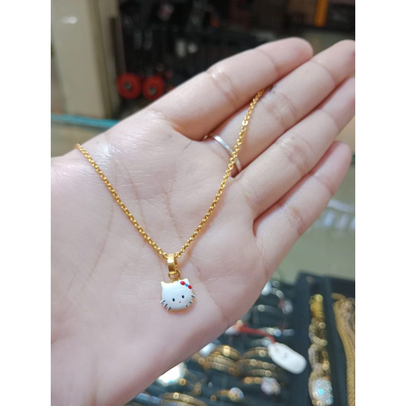 kalung anak emas muda 375