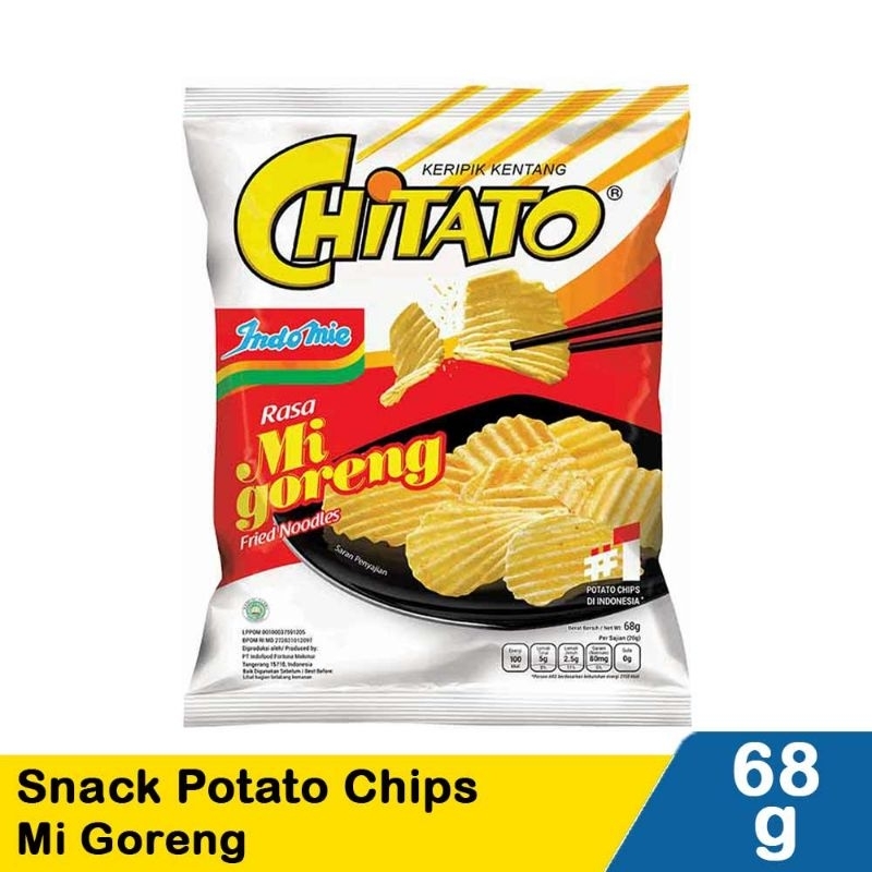 

Chitato Snack Potato Chips Mi Goreng 68G