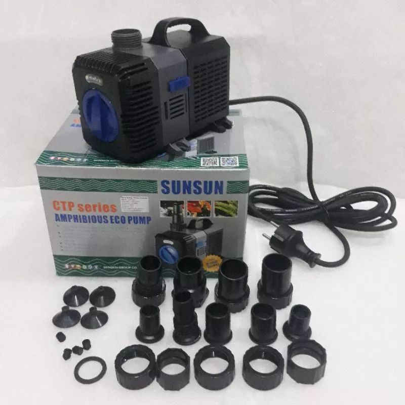 SUNSUN CTP2800/ CTP 2800 Output 3000L/jam 10watt pompa celup Aquarium