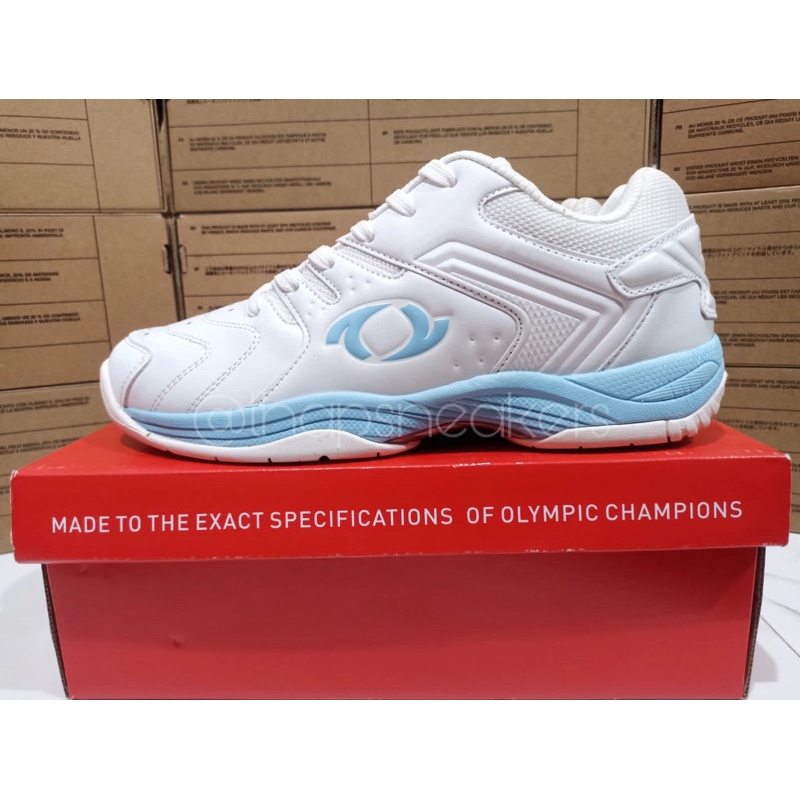 Sepatu Astec Geri Badminton White Original BNIB Resmi