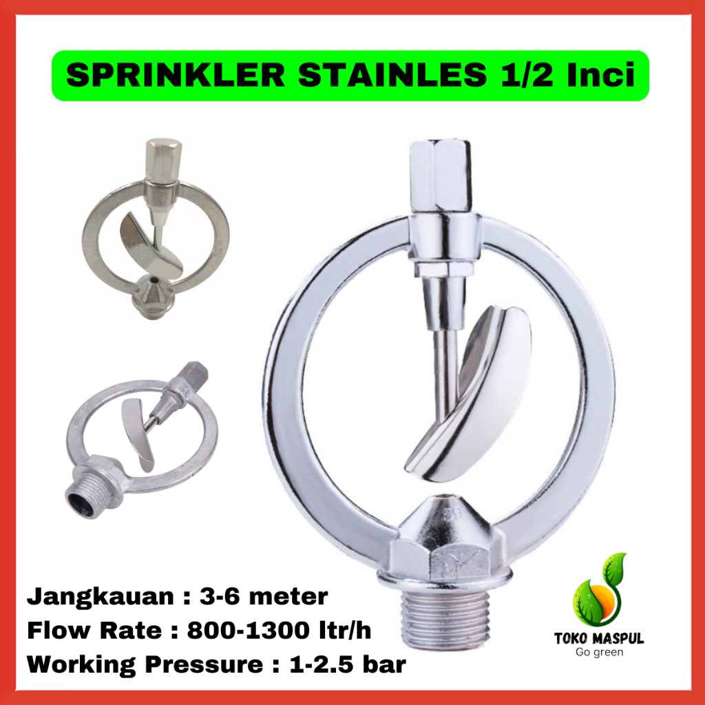 Sprinkler Stainles sprinkler Taman Model Kupu-Kupu  Butterfly Rain Sprinkler sprinkler stainles