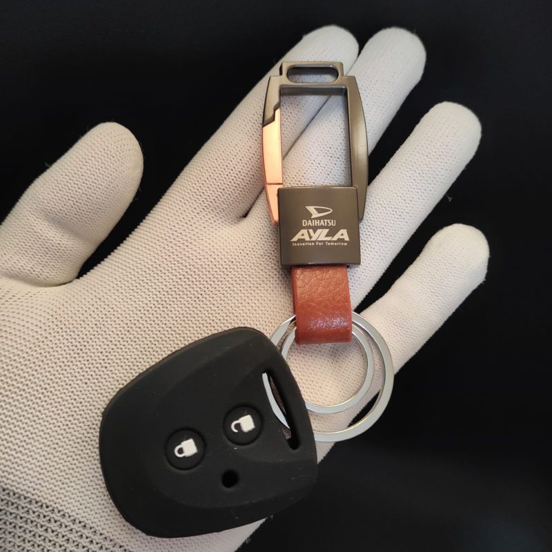 Gantungan kunci mobil Daihatsu Ayla