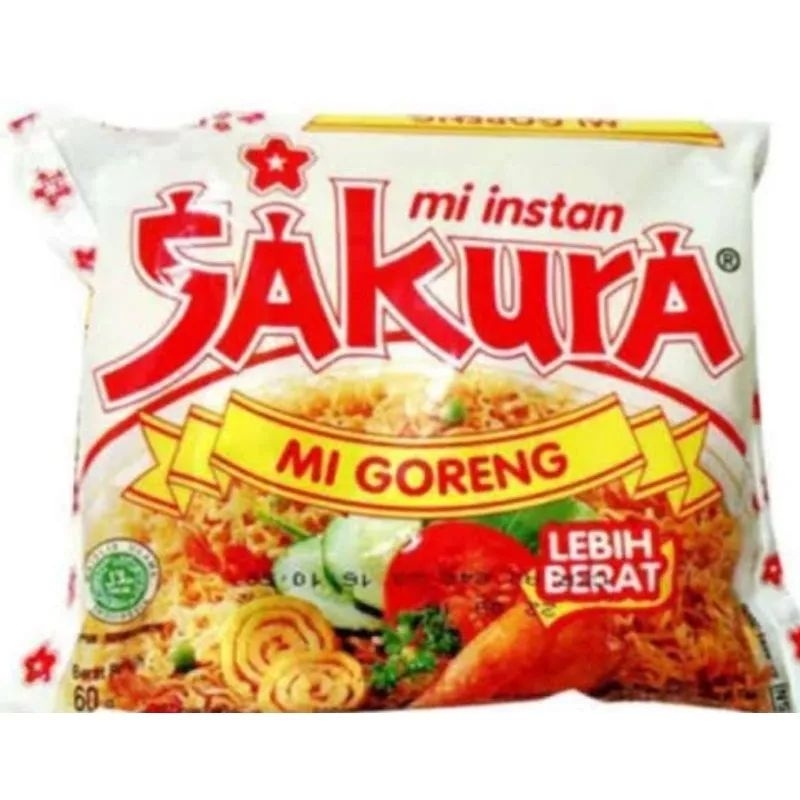 

Mie Instan Sakura Goreng 1Pcs