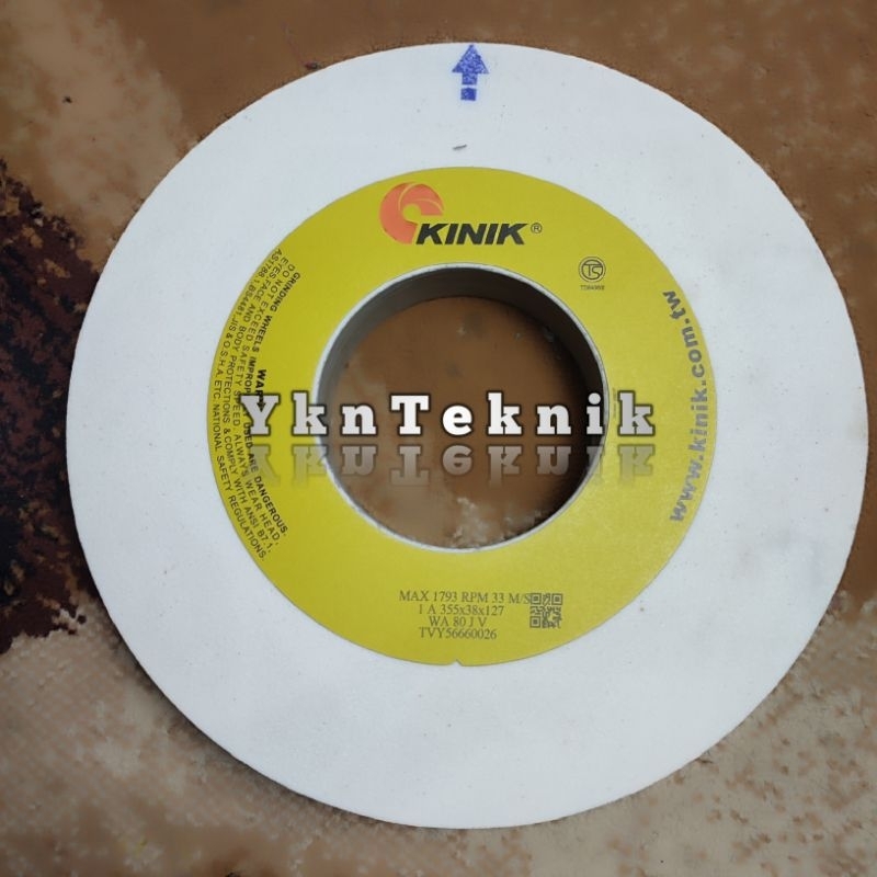 KINIK Batu Gerinda Duduk 355 x 38 x 127 mm Grinding Wheel Batu Asah KINIK