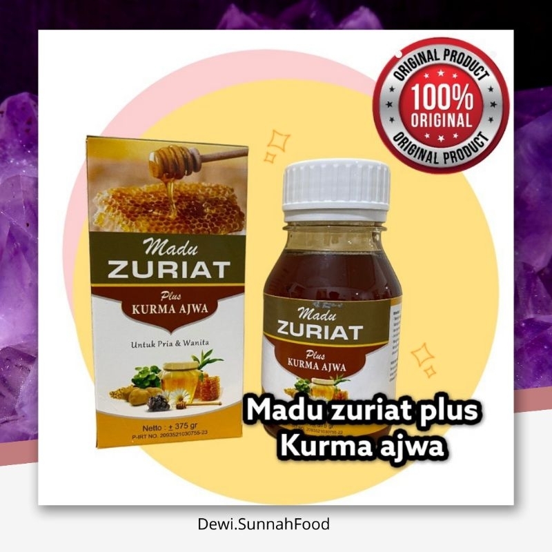 

Madu Zuriat plus Kurma Ajwa