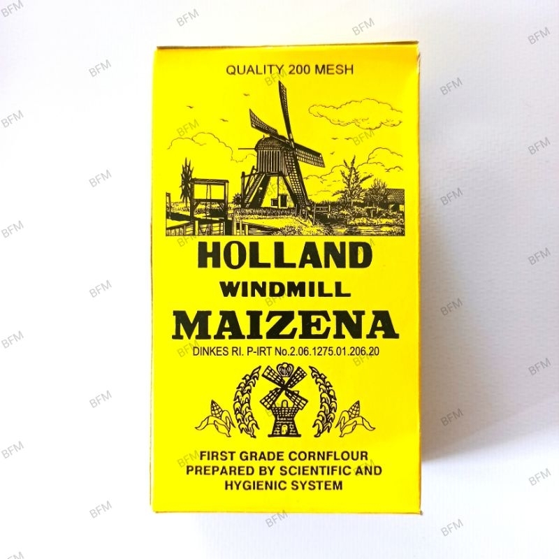 

Holland Windmill Tepung Maizena 150 Gr