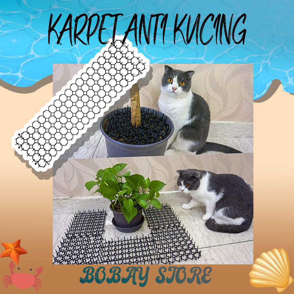 Duri Pengusir Kucing Tembok Pohon Anti Kucing Elastis