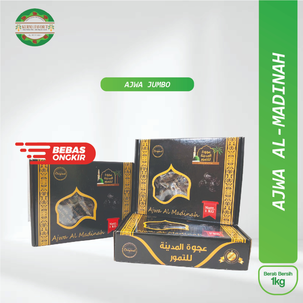

KURMA AJWA MADINAH 1KG PROMO