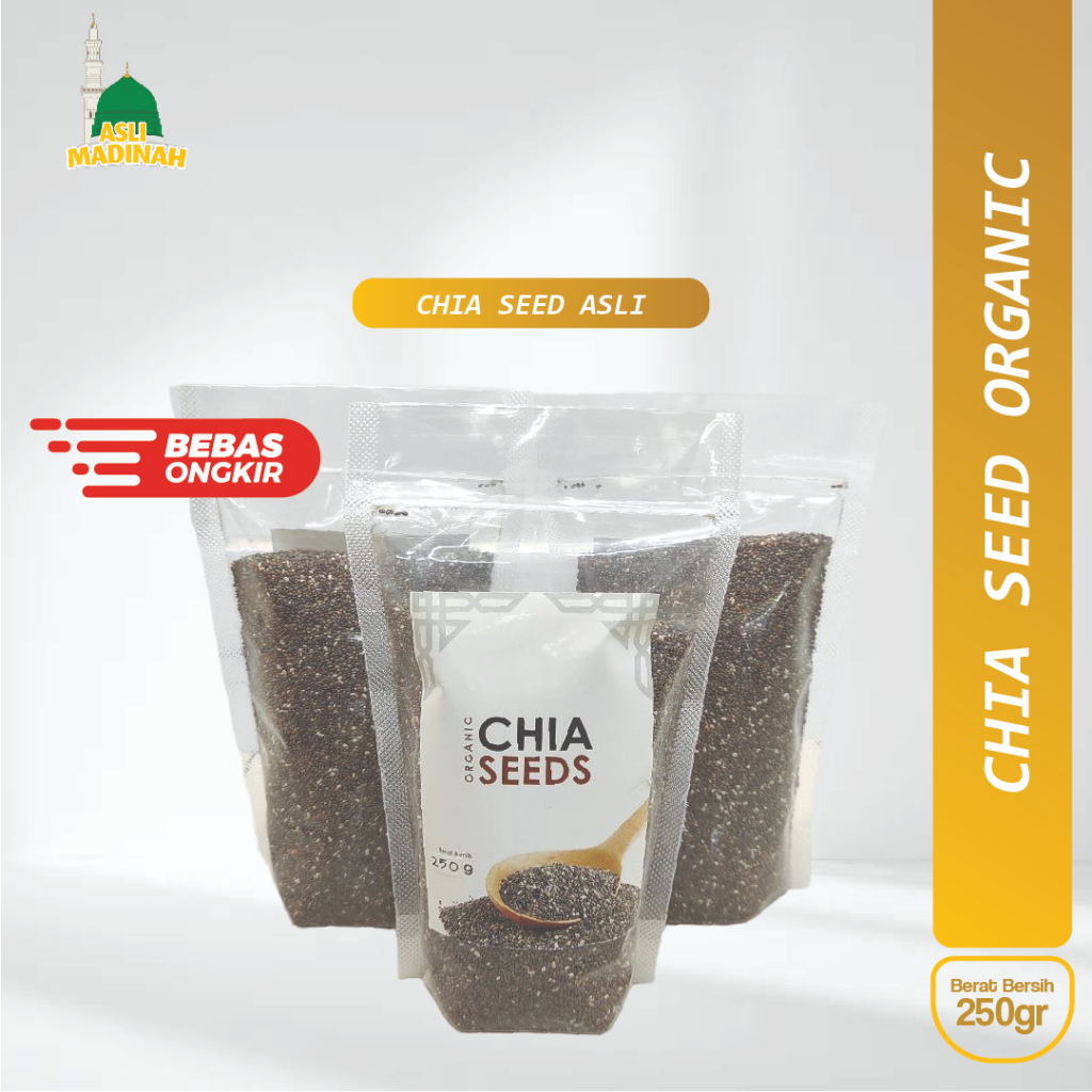 

Chia Seed 250gr / Black Chia Seed Organik