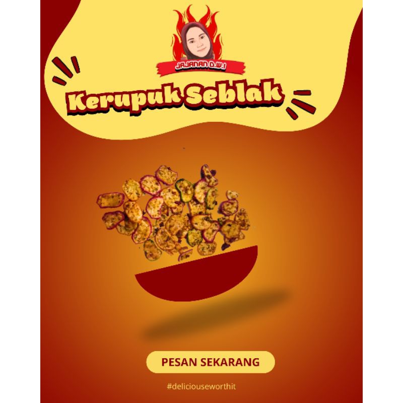 

KERUPUK SEBLAK BANTET