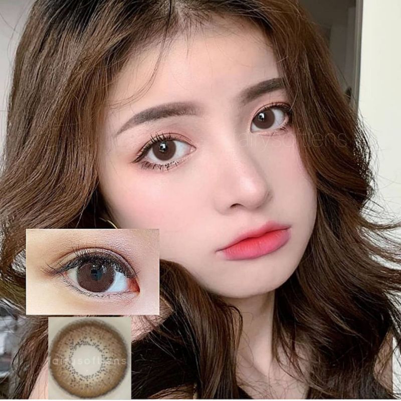 Softlens Kitty Birkin Brown / Kontak Lensa