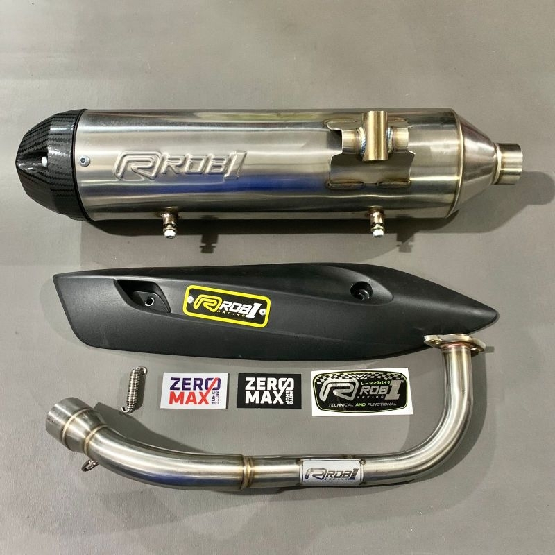 Knalpot ROB1 Standar Racing Cup V Honda Vario 125 Vario 150 Old Lama Original ROB 1