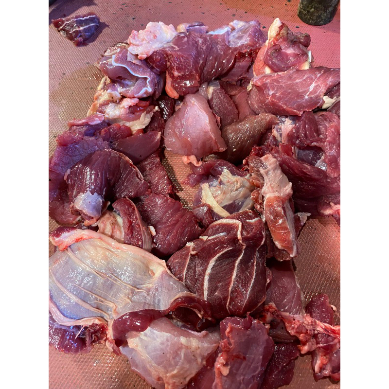 

Daging sapi berat 250 gram