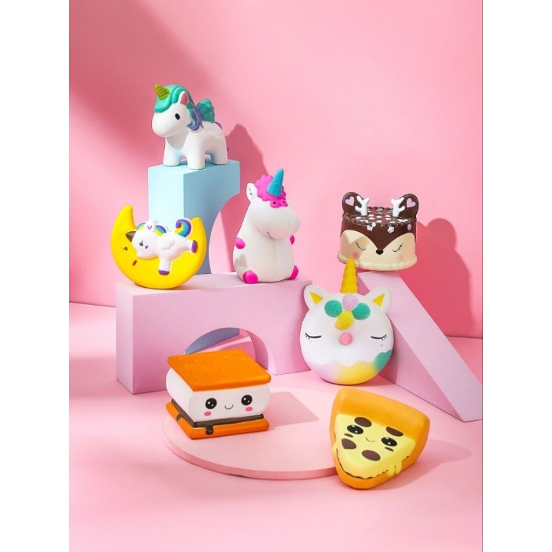 MINISO OFFICIAL Squishy PU stress relief toy / mainan anak squishy