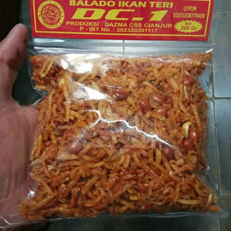

Balado Kentang Teri Dc Pesanan Khusus