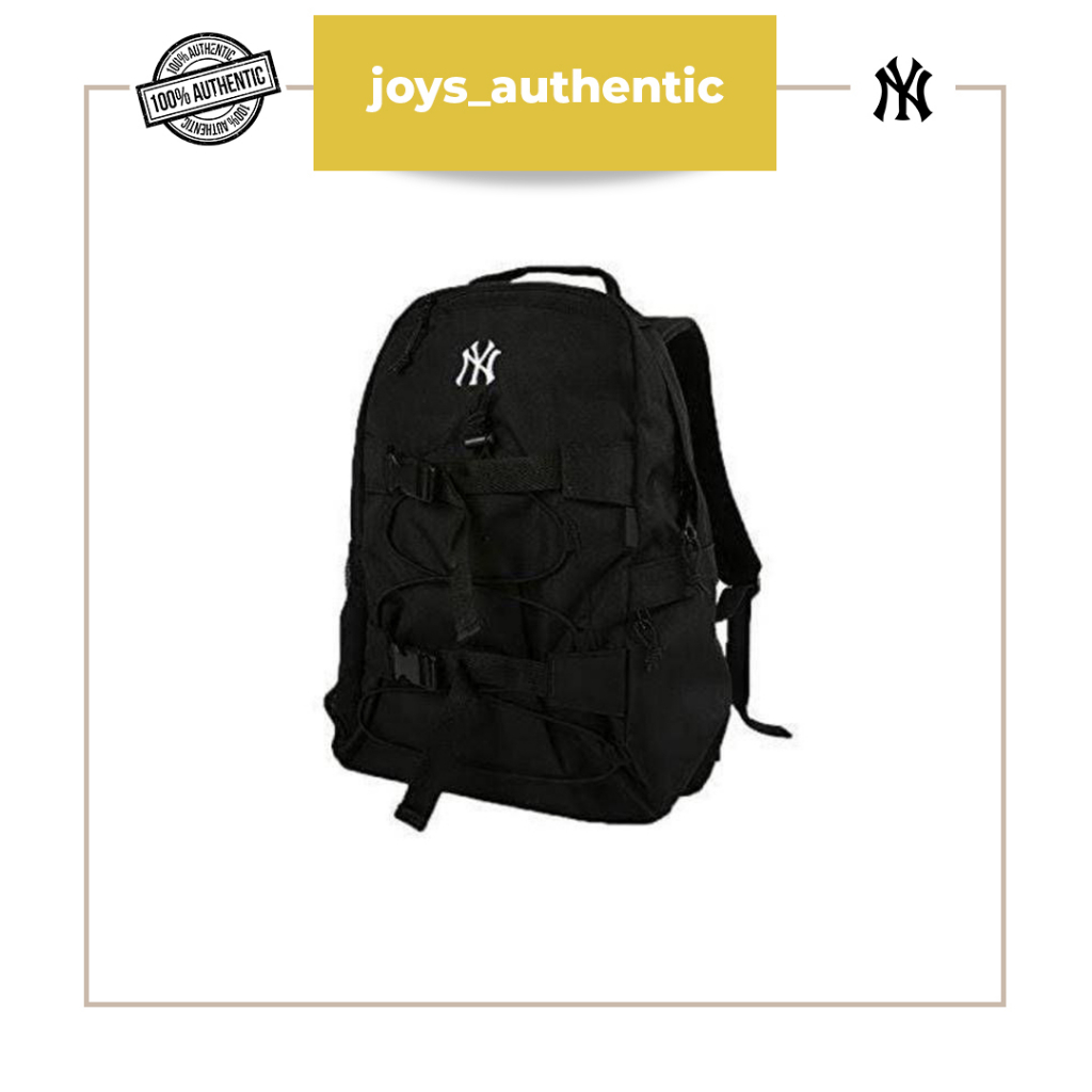 Ransel pria MLB Super Sport backpack Hitam Black man backpack authentic original