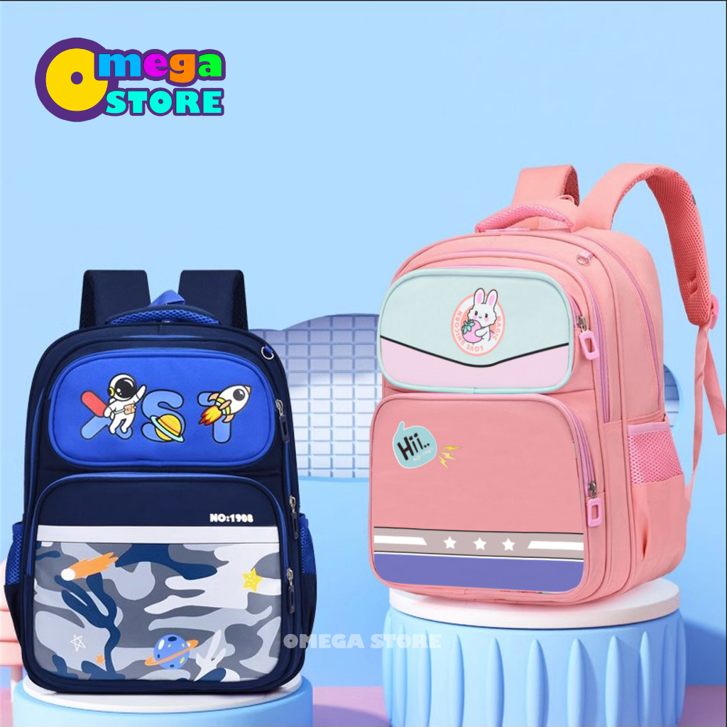 [O&amp;S] Tas Ransel Anak Sekolah Tas Punggung Unisex Backpack Model Terbaru - OS1021