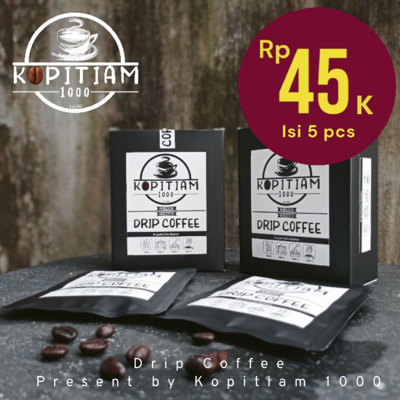 

Drip Coffee by Kopitiam 1000