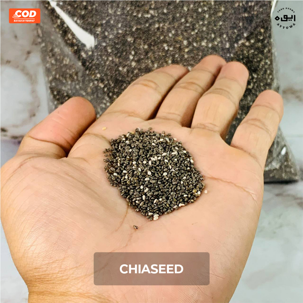 

Organic Black Chia Seed / Biji Chia organik / Chia Seed Original / Chia Blackseed 1kg