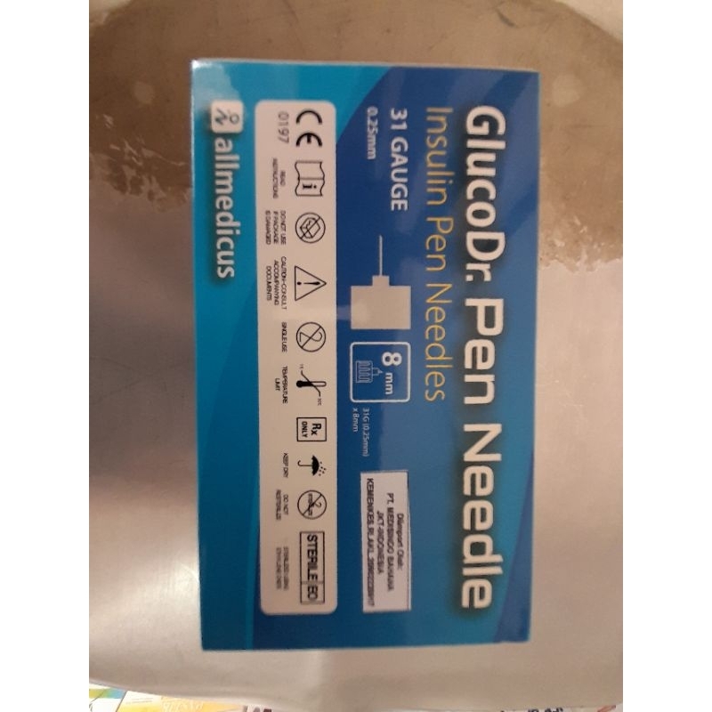 Jarum Insulin / Insulin Pen Needle  / Insulin Needle / Insulin Pen Needle GLUCO DR