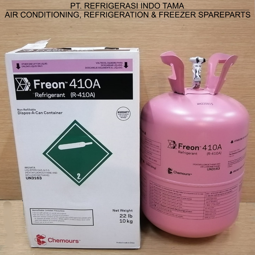 Chemours R410A 10 kg China - Refrigerant R410A / R410 A - R 410A - R 410 A