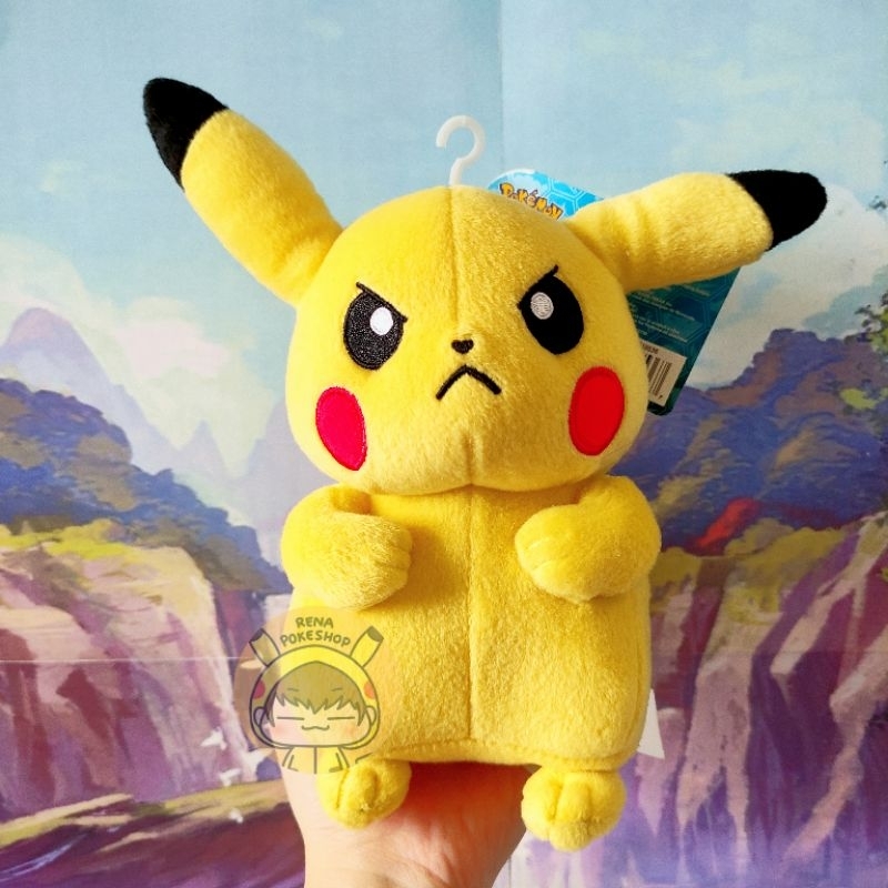 Boneka Pokemon Pikachu Marah Tomy