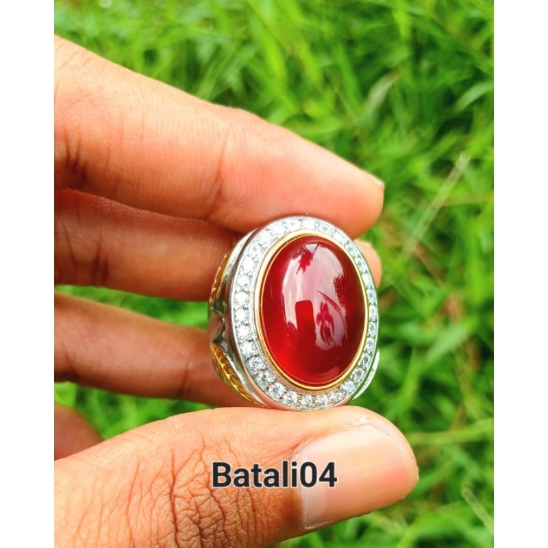 CINCIN BATU RED BARON ASLI