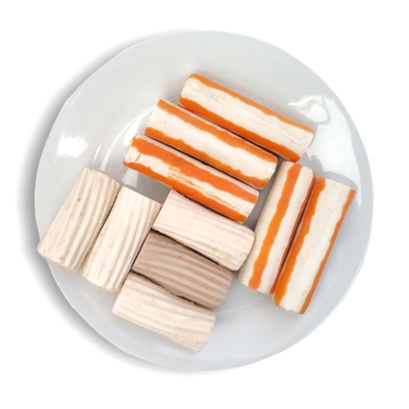 Replika Makanan Frozen Food ( Paket Lengkap) 1 Set 6Pcs / Dummy Makanan / Mainan Anak / Edukasi Anak