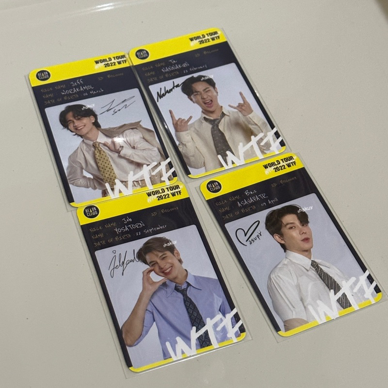 official photocard KINNPORSCHE WTF DAY 2