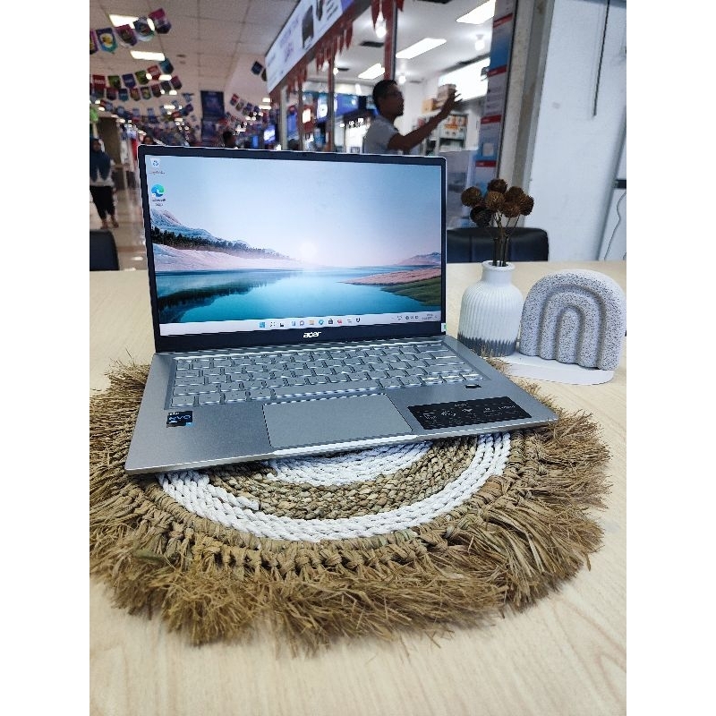 laptop murah Acer swift 3 intel core i5 1135G7 intel evo/ Ram 8GB/ SSD 512GB/ Windows 11 original/ 1