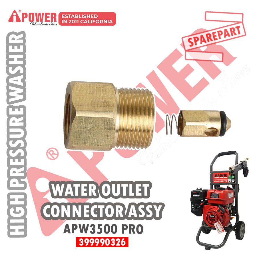 WATER OUTLET CONNECTOR ASSY UNTUK APW3500 PRO