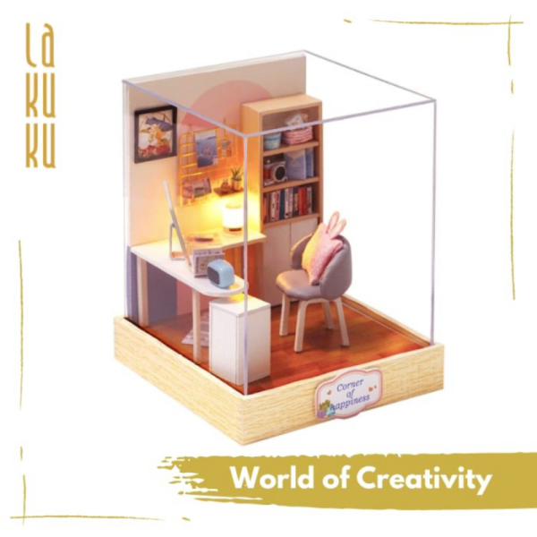 

Unik Lakuku - DIY miniatur interior rumah doll house maket room - World of creati Tanpa Bubble Murah