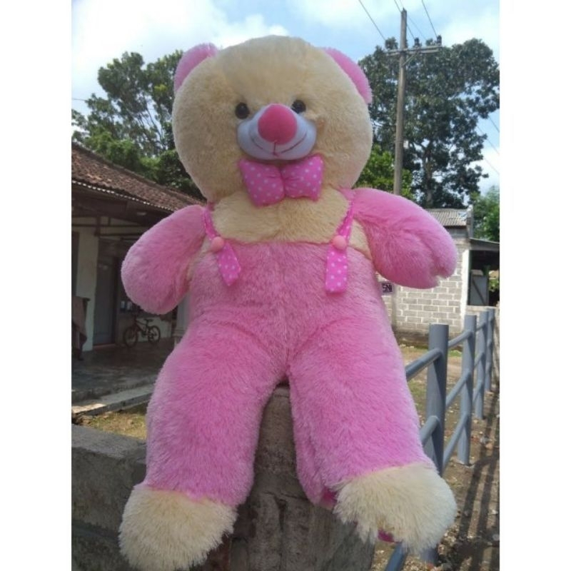 Boneka lucu  teddy bear jumbo murah besar 1,5m meter sni