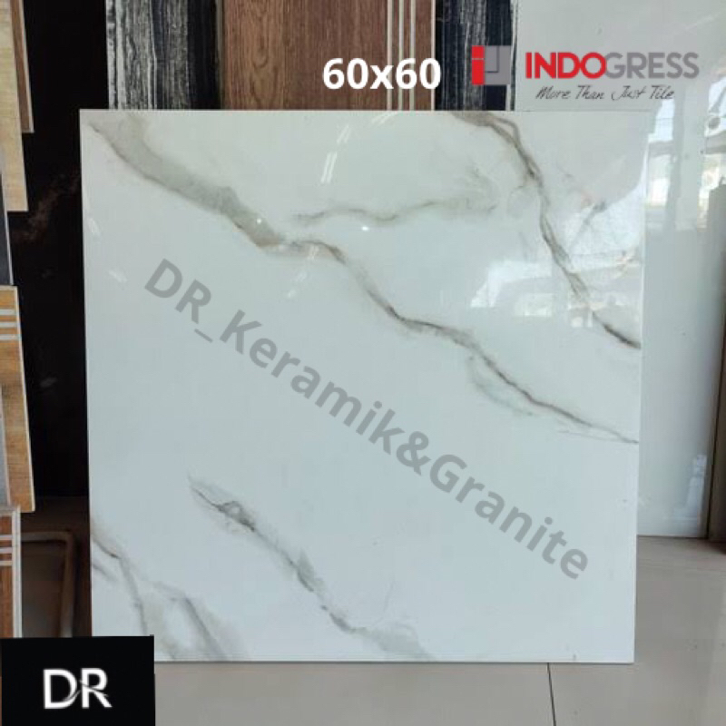 Granit lantai indogress 60x60, florence calacatta