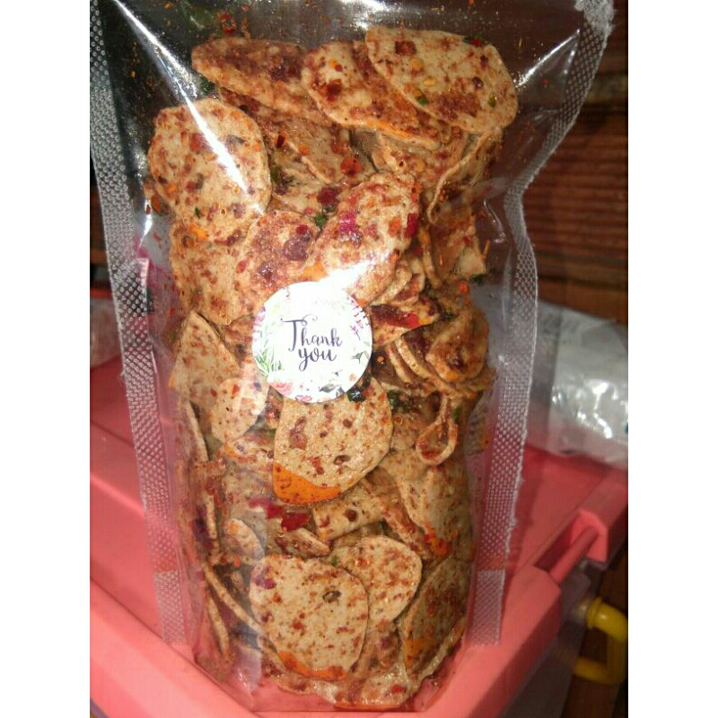 

Basreng daun jeruk pedas