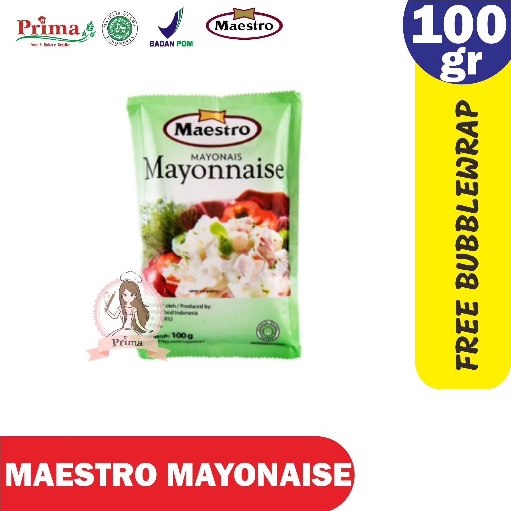 

Mayonaise sachet - Maestro 100gr