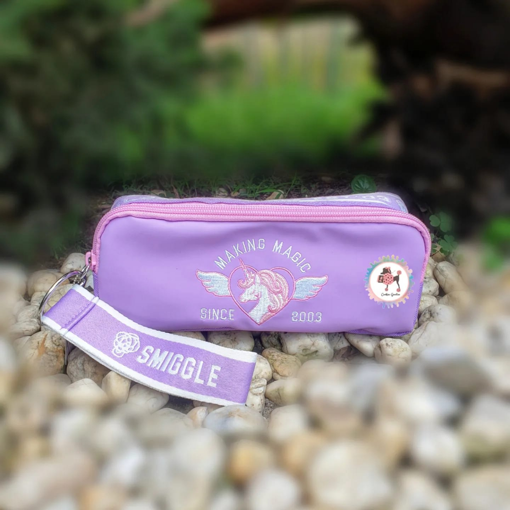 

Smiggle Smiggler Oblong Pencil Case - Purple