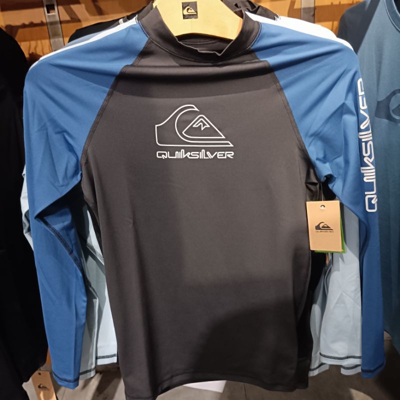 Rashguard Quiksilver pria On tour Ls