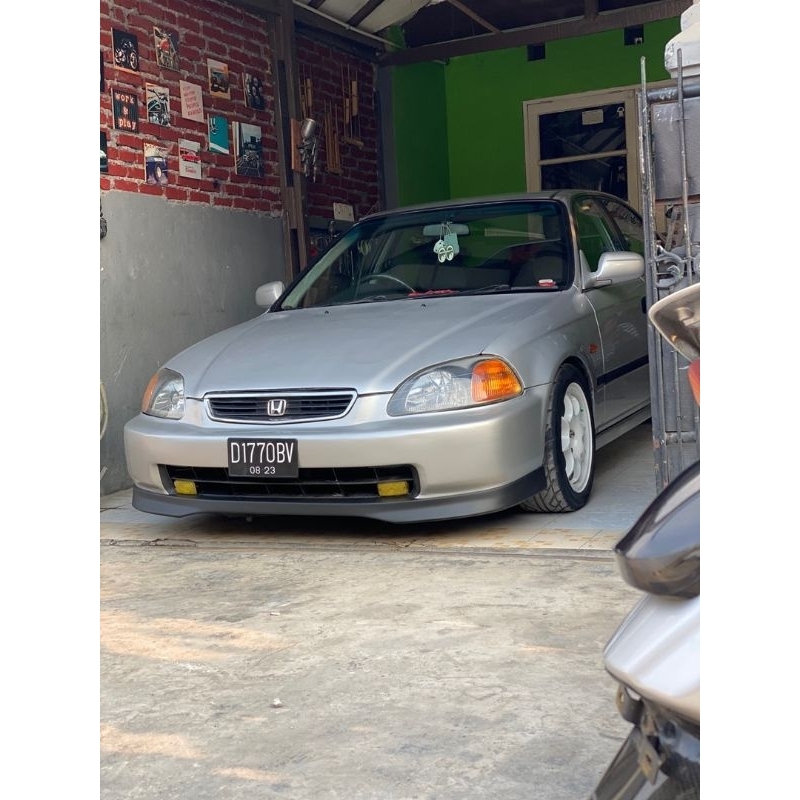 Lips civic ferio typeR Front lips ferio lips bumper ferio 1997-2000 Bodykit civic ferio