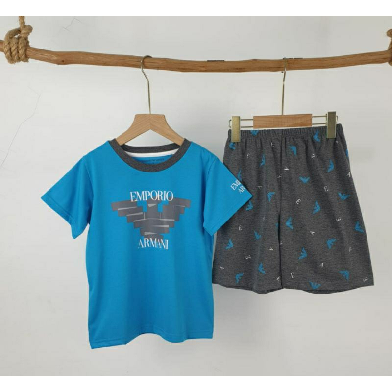 Setelan Santai Anak Remaja Kaos Cowok ukuran tanggung CALVIN HILFIGER Baju pokemon minecraft