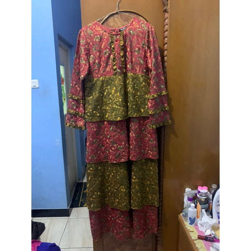 preloved gamis terusan gaun butik milik pribadi baju branded