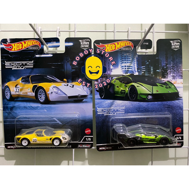 Hot Wheels Exotic Envy Series