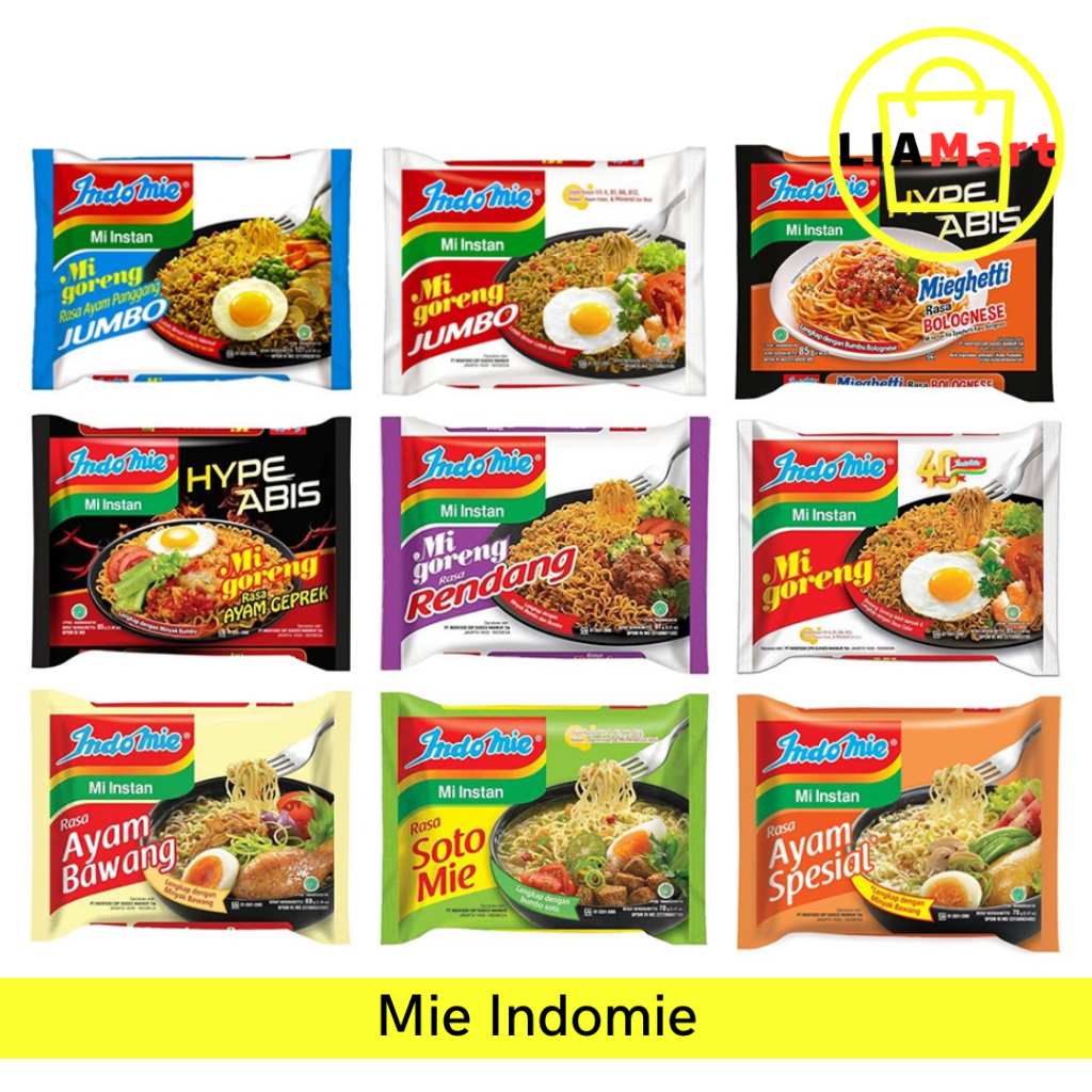 

Mie Indomie Mix Rasa Kuah Goreng