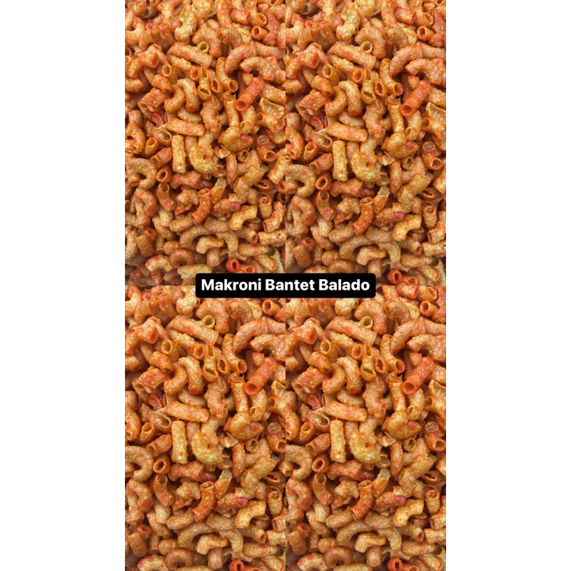 

Makroni Bantet Balado 500g