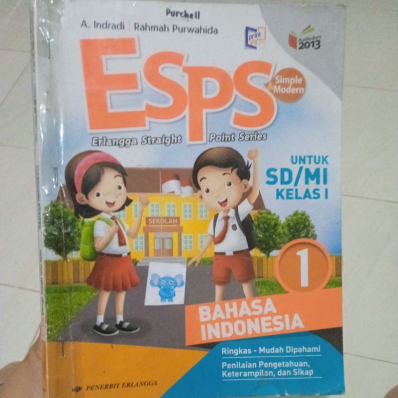 esps bahasa indonesia kelas 1 SD